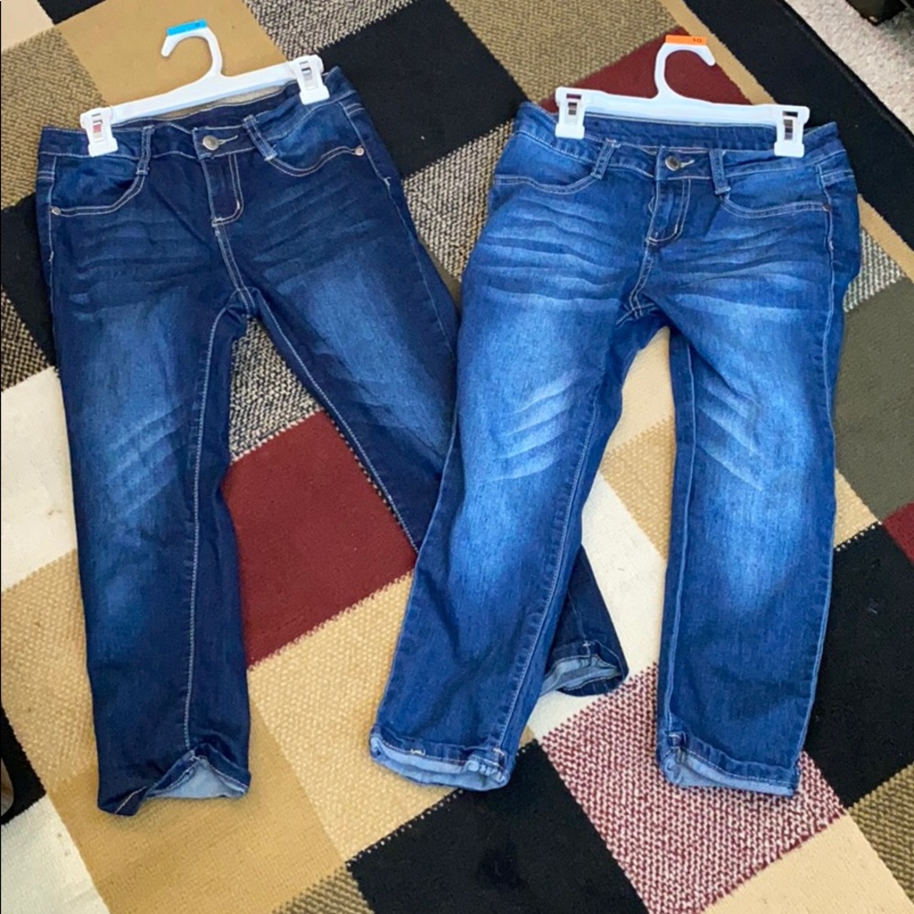 Kids Denim Capris